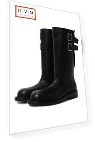Кожаные сапоги Milan Ann Demeulemeester
