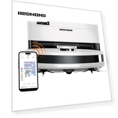 Умный робот-пылесос РЕДМОНД VR1322S WiFi