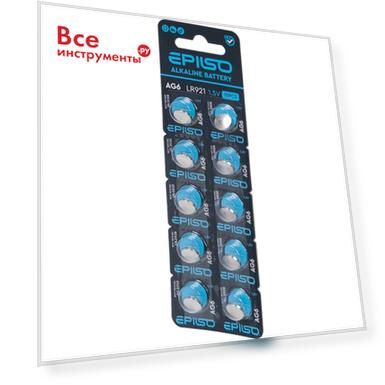 Щелочные/алкалиновые элементы питания Epilso EPB-AG06-10BC