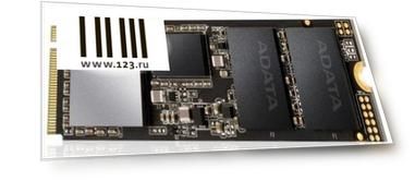 Твердотельный накопитель SSD M.2 2 Tb A-Data XPG SX8200 Pro Read 3350Mb/s Write 2900Mb/s TLC (ASX8200PNP-2TT-C)