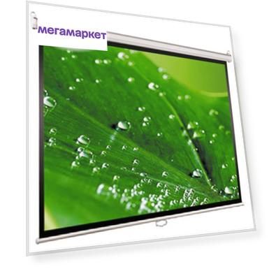 Экран для видеопроектора ViewScreen Scroll 1:1 150*150 MW (WSC-1101)