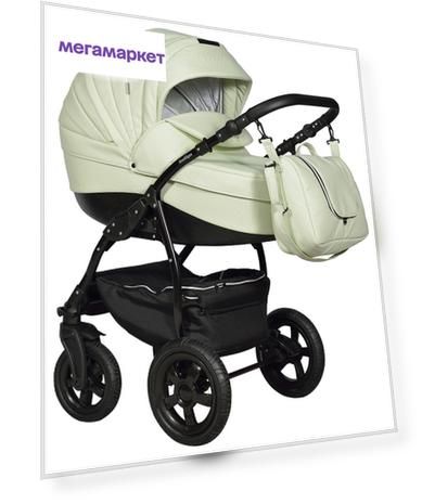 Коляска 3 в 1 Indigo Camila 18 S, F Cs 29 Фисташка кожа