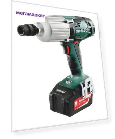 Аккумуляторный ударный гайковерт Metabo SSW 18 LTX 602198650
