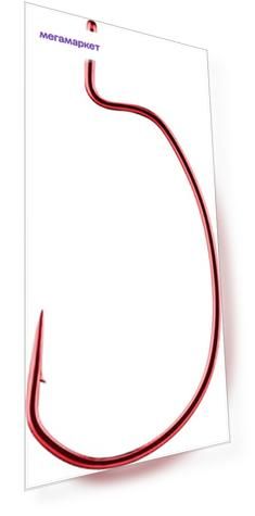 Крючки офсетные Sprut Tama B-51 RD Offset Round Hook Red №2