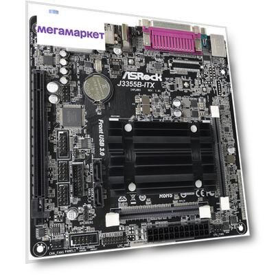 Материнская плата со встроенным процессором ASRock J3355B-ITX