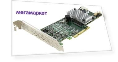 PCI-e RAID контроллер Broadcom Limited LSI MegaRAID SAS 9271-4I (LSI00328)