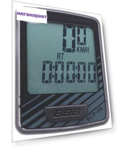 Велокомпьютер BBB BCP-06 DashBoard 7 Functions black