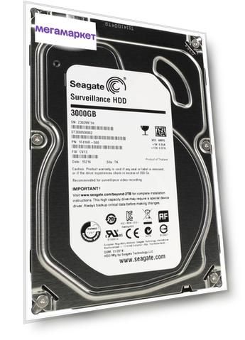 Жесткий диск Seagate Surveillance 3ТБ (ST3000VX002)