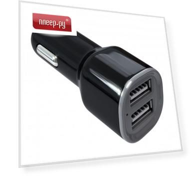 Зарядное устройство Red Line Lite AC-1A 2xUSB 1A Black УТ000010345