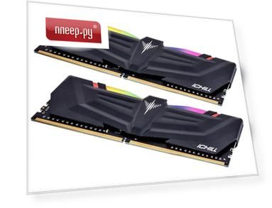 Модуль памяти Inno3D iChill RGB - Rainbow DDR4 DIMM 2400MHz PC4-19200 CL16 - 16Gb KIT (2x8Gb) RCX2-16G2400R