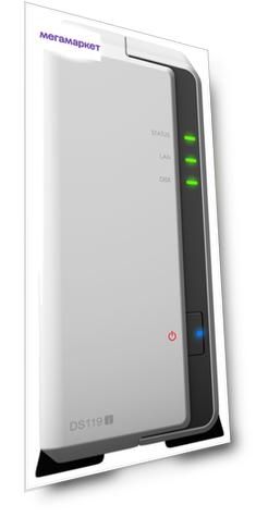 Сетевое хранилище данных Synology DS119j