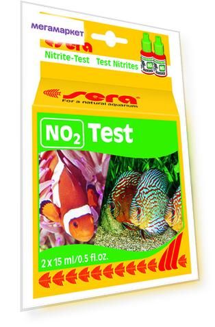 Тест уровня азота, Sera Nitrite Test  NO2 15 мл