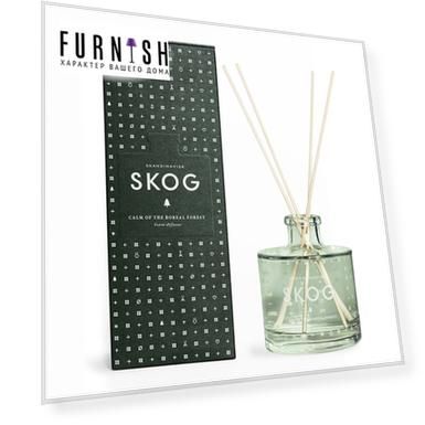 Диффузор skog 200 мл (skandinavisk) прозрачный 10 см.