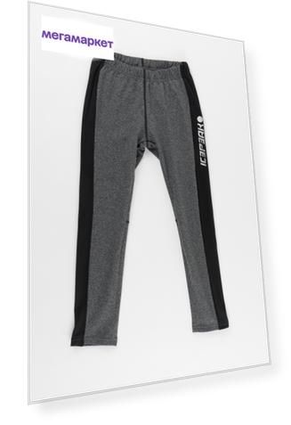 Термобрюки для девочки Icepeak, цв.серый, р-р 122