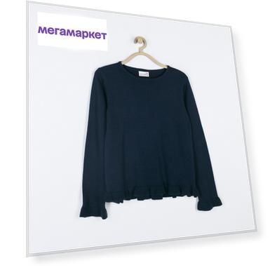 Свитер для девочки Coccodrillo, 152 р-р, цв.синий