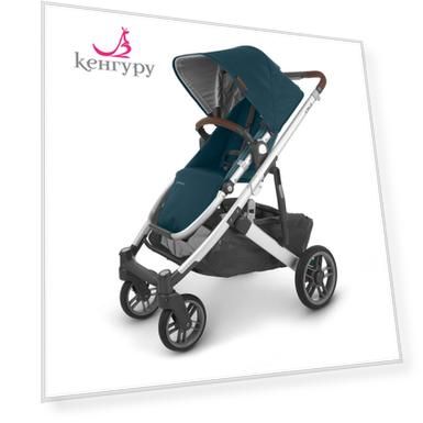 Коляска прогулочная Cruz V2 Finn лазурно-синий UPPAbaby