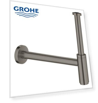 Сифон для раковины GROHE 1 1/4 дюйма из латуни, темный графит, матовый (28912AL0)