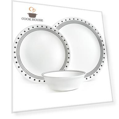 Набор посуды Corelle City Block 12 предметов