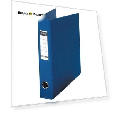 Bantex Папка на 4-х кольцах A4, ПВХ, 50 мм, синий