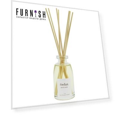 Диффузор ароматический the olphactory relax белый мускус (ambientair) прозрачный 5x21x5 см.