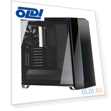 Корпус Fractal Design Vector RS Blackout TG черный без БП ATX 2xUSB3.0 1xUSB3.1 audio front door bott PSU