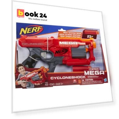 NERF Бластер Мега Циклон-шок (A9353)