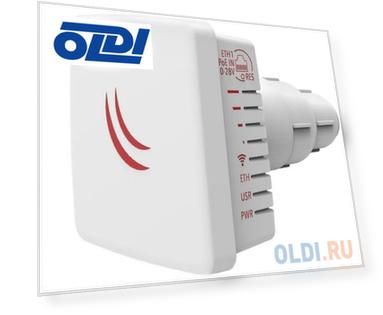 MikroTik RBLDF-2nD Точка доступа 2.4 ГГц (b/g/n), MIMO 2х2, 28 дБм
