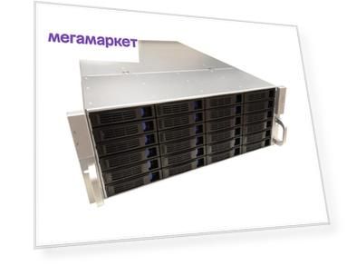 Корпус SuperMicro CSE-846BE1C-R1K28B 2 x 1280 Вт Black (CSE-846BE1C-R1K28B)