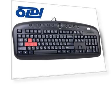 Клавиатура A4Tech KB-28G-1 Multimedia черный USB