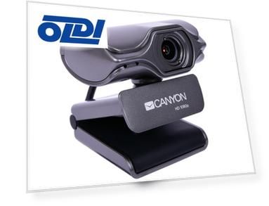 Веб-камера Canyon CNS-CWC6 3.2 МПикс, 85 градусов, микрофон, USB