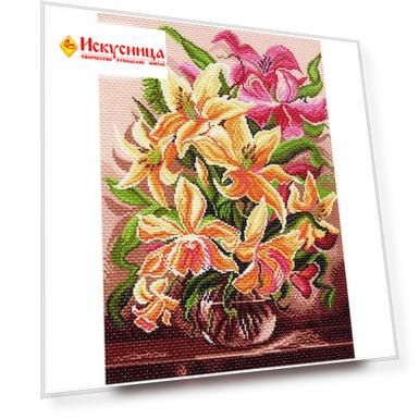 1134 Канва с рисунком 'Матренин посад' 'Триумф любви', 37*49 см