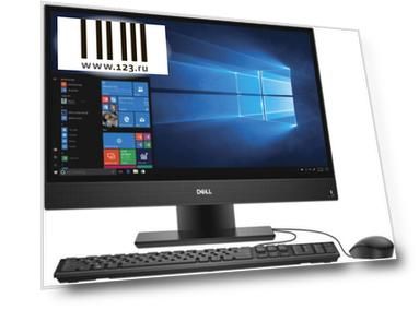 OptiPlex 5260 AIO, Core i5-8500 (3.0GHz, 6C), 8GB DDR4, 500GB HDD, 21.5" Touch (1920x1080), UHD 630, WiFi, BT, Stand, кеув, mouse, Win10Pro, TPM, 3Y Basic NBD