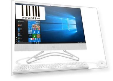 Моноблок 24" HP Pavilion 24-f0019ur 1920 x 1080 Intel Pentium-J5005 4Gb 1 Tb nVidia GeForce MX110 2048 Мб Windows 10 Home белый 4HF49EA