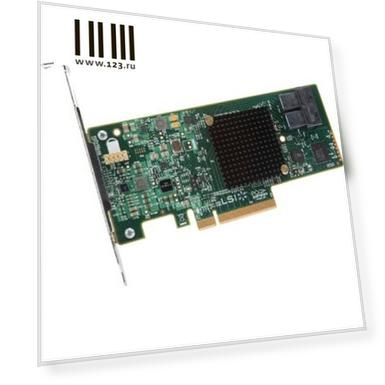 Контроллер LSI SAS 9341-8I SGL LSI00407