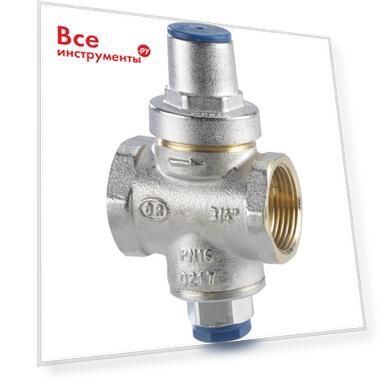 Редуктор давления comap серия 5435 вр-вр 3/4" pn6, с отверстием под манометр 1/4" 543506i