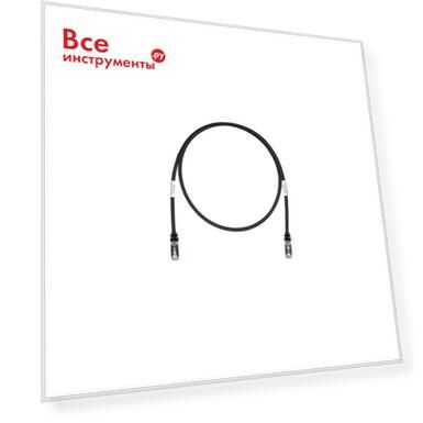 Цвет: черный, Частота: 500, Изоляция: STP, Категория: 6а, Тип разъема: 2xRJ45/8P8C, Длина кабеля: 2.000