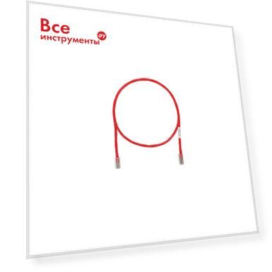 Цвет: красный, Частота: 100, Изоляция: UTP, Категория: 5е, Тип разъема: 2xRJ45/8P8C, Длина кабеля: 1.000