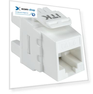 Модуль Keystone RJ45 UTP ITK CS1-1C06U-12 кат. 6 110 IDC 180 град