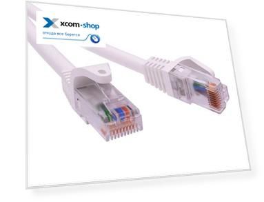 Кабель патч-корд U/UTP 5e кат. 3м. DKC RN5EUU4530WH LSZH, белый, "RAM telecom"