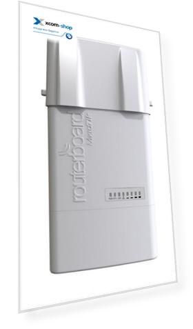 Точка доступа Mikrotik RB912UAG-5HPnD-OUT 600Mhz Atheros CPU, 64MB RAM, 1xGigabit LAN, USB, miniPCIe, built-in 5Ghz 802.11a/n 2x2 two chain wireless w