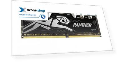 Модуль памяти DDR4 8GB Apacer EK.08G2V.GEF Panther Silver, PC4-21300 2666MHz, CL16, радиатор, 1.2V