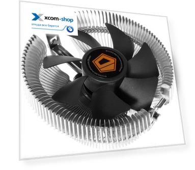 Кулер ID-Cooling DK-01 LGA115x/775/FM2/+/FM1/AM3/+/AM2/+ (TDP 95W, PWM, 800-2500rpm, 28.8dBA, 45.3 CFM, 4-pin, FAN 92mm) RET