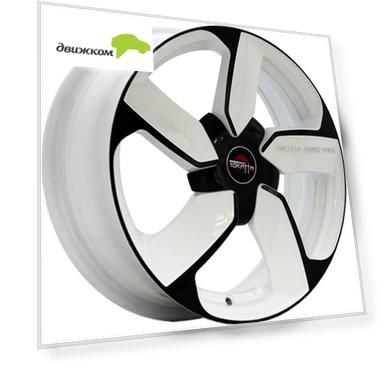 Литые диски Yokatta MODEL-39 7x17/5x114.3 D64.1 ET50 Белый+черный