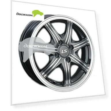 Литые диски LS 7x17/5x114,3 ET45 D73,1 323 GMF
