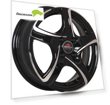 Литые диски Yokatta MODEL-5 6x15/4x108 D65.1 ET27 Черный