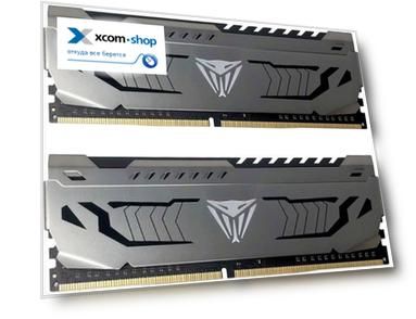 Модуль памяти DDR4 64GB (2*32GB) Patriot Memory PVS464G360C8K Viper STEEL PC4-28800 3600MHz CL18 2Gx8 2R  радиатор 1.35V