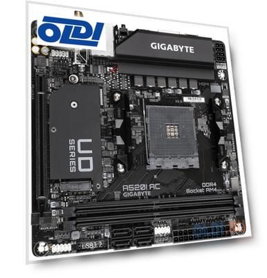 Материнская плата GigaByte A520I AC