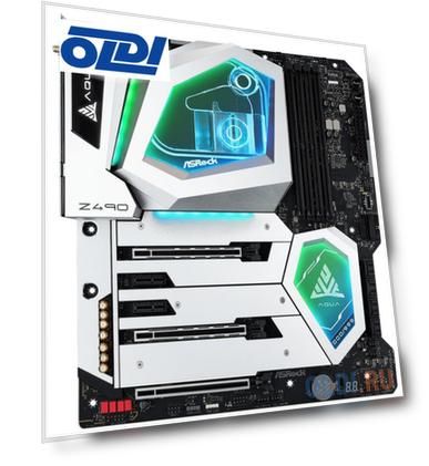 Материнская плата ASRock Z490 AQUA