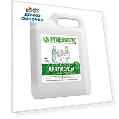 Мыло Synergetic (Синергетик), для мытья детской посуды и фруктов, Алоэ, 5 л.