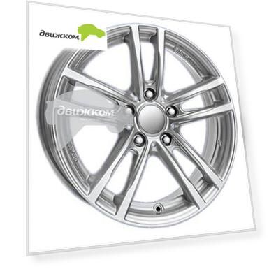 Литые диски Alutec 7x17/5x120 ET50 D72,6 X10 Polar Silver